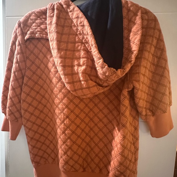 Orange Quilted Women’s Jacket - Picture 2 of 3